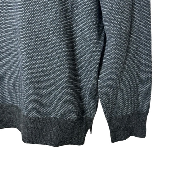 Rails Mens Rune Birdseye Wool Blend Crew Sweater Blue Knit Pullover SZ. XL - Picture 12 of 15